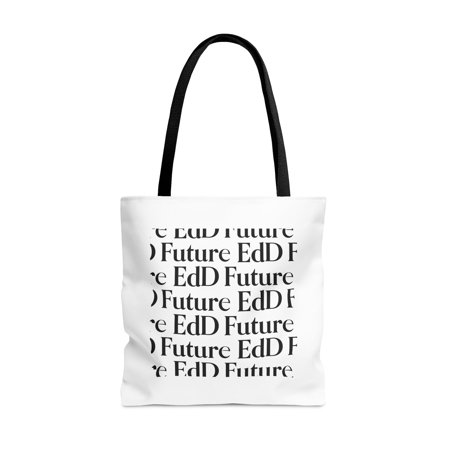 Future EdD - Cropped Patterned Tote Bag (Doctor of Education)