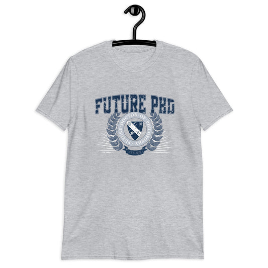 Future PhD Distressed Vintage Short-Sleeve Unisex T-Shirt
