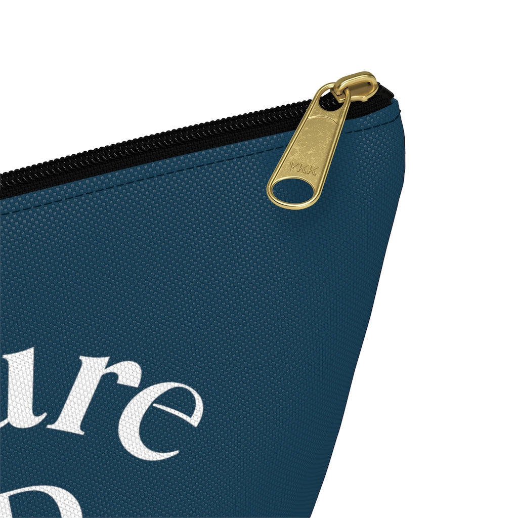 Future PhD - Emblem Standing Pencil Pouch (Navy)