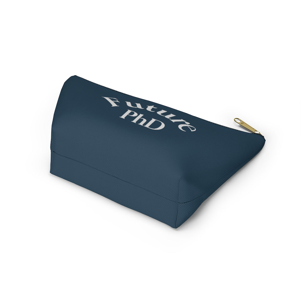 Future PhD - Emblem Standing Pencil Pouch (Navy)