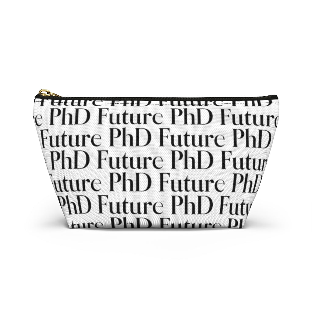 Future PhD - Emblem Standing Pencil Pouch (Navy) – Brisa Marie